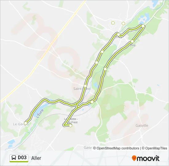 D03  Line Map