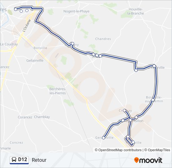 D12  Line Map