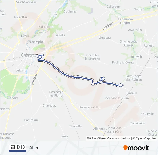D13  Line Map