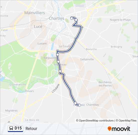 D15  Line Map