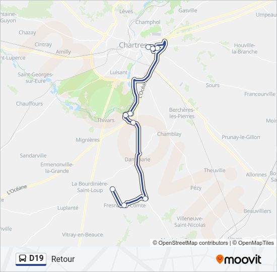D19  Line Map