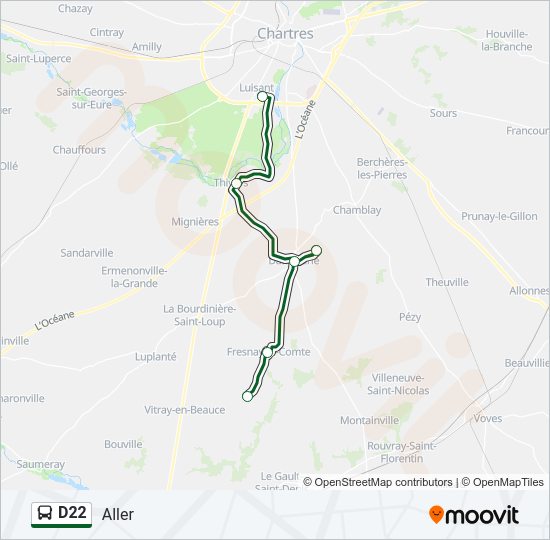D22  Line Map