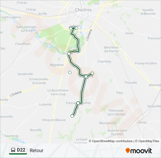 D22  Line Map