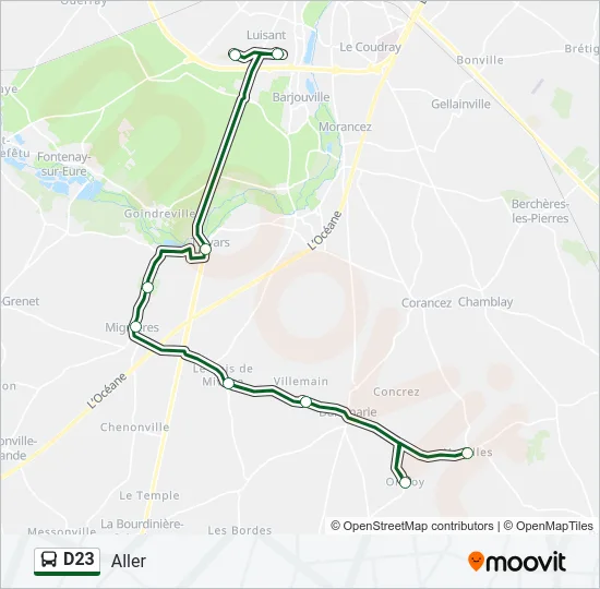 D23  Line Map