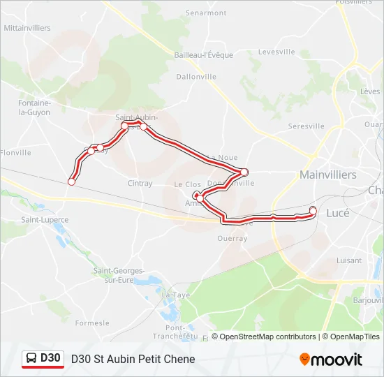 D30  Line Map