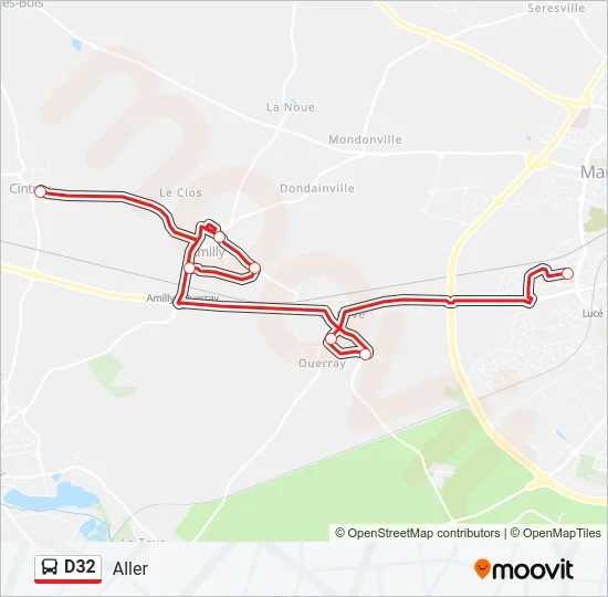 D32  Line Map
