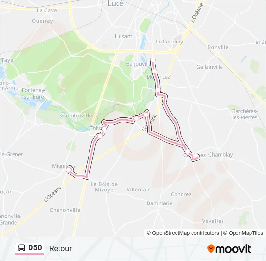 D50  Line Map