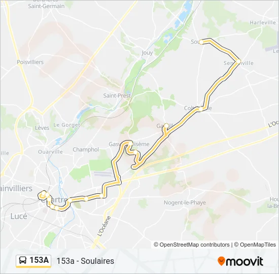 153A  Line Map