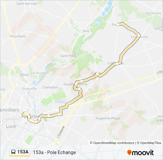 153A  Line Map