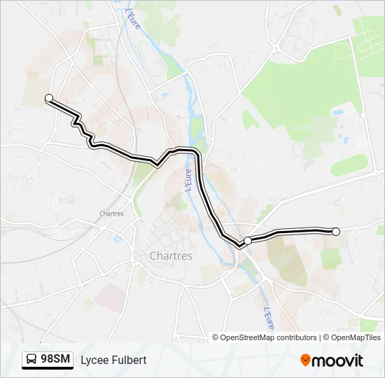 98SM  Line Map