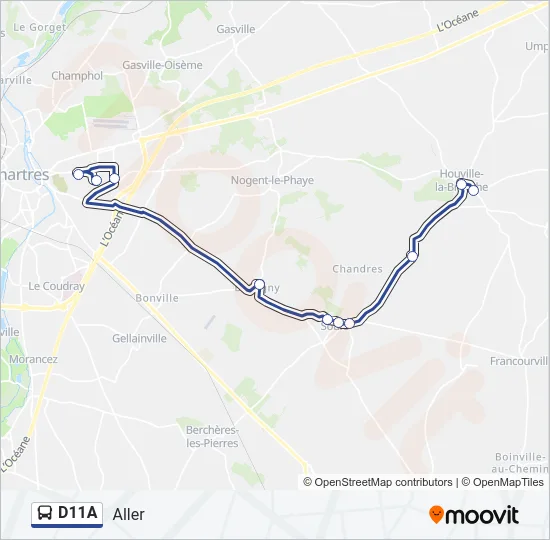 D11A  Line Map