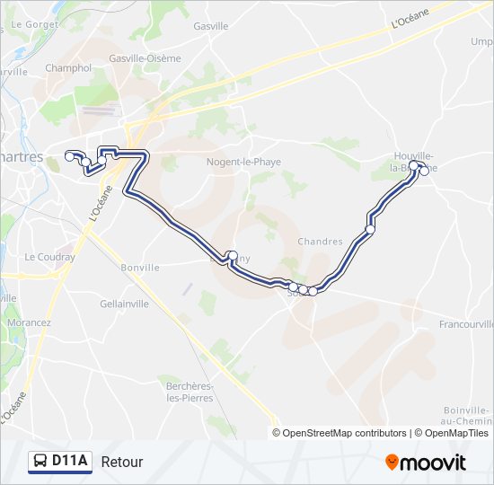 D11A  Line Map