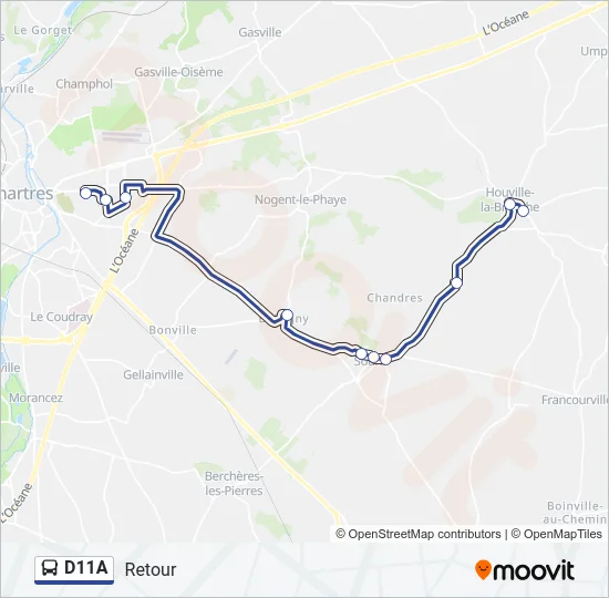D11A  Line Map