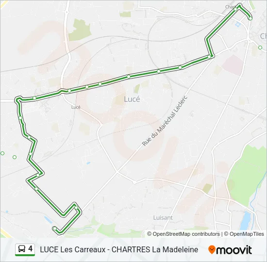 4 Bus Line Map