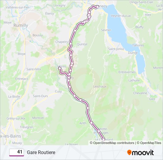 41 Route: Schedules, Stops & Maps - Gare Routiere (Updated)