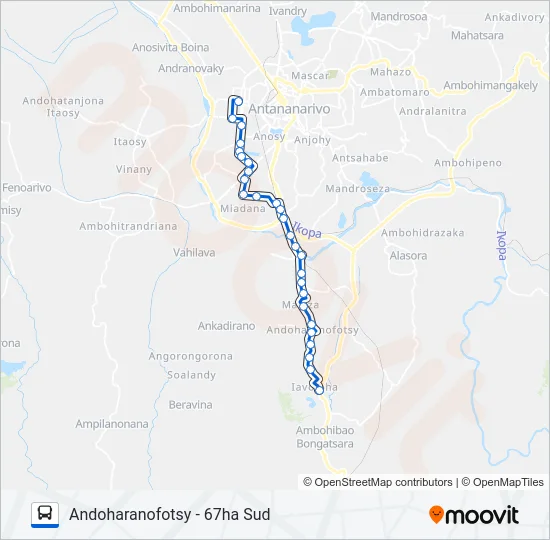 172 Bus Line Map