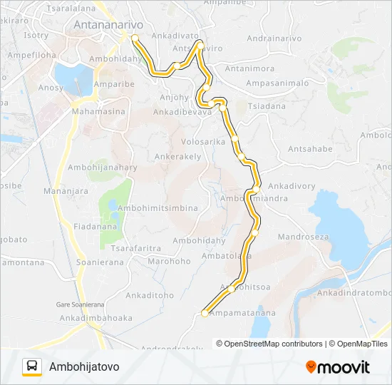 117 Bus Line Map
