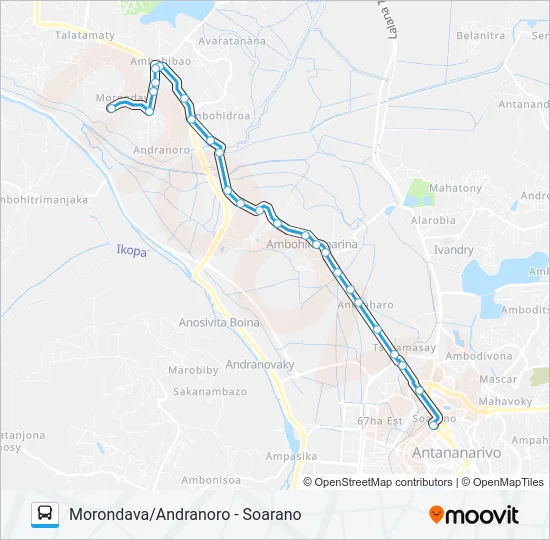 112 Bus Line Map
