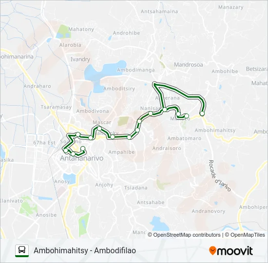 144 Bus Line Map