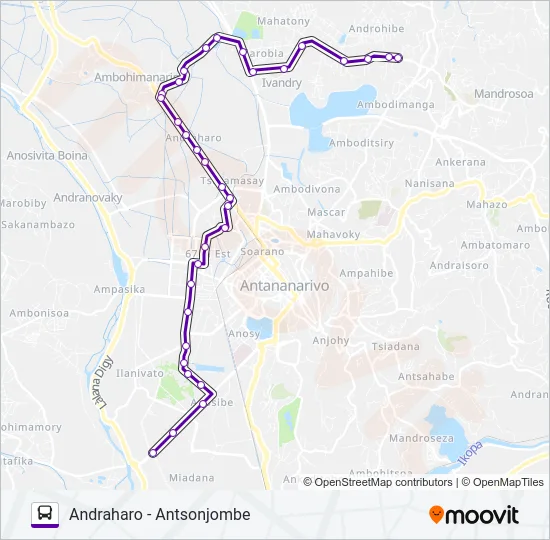 162 Bus Line Map