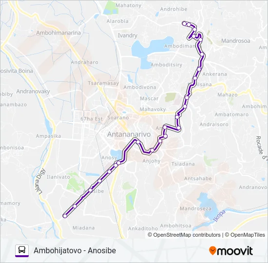 162 Bus Line Map