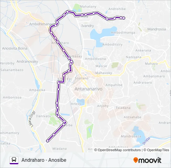 162 Bus Line Map