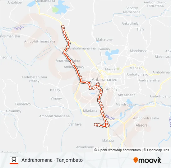 159 Bus Line Map