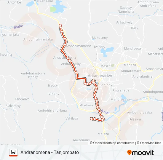 159 Bus Line Map