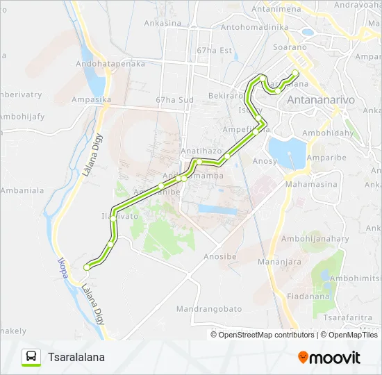 138 Bus Line Map