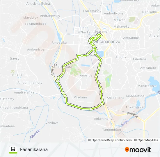 138 Bus Line Map