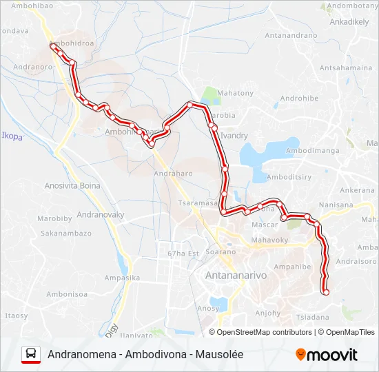 194ROUGE Bus Line Map