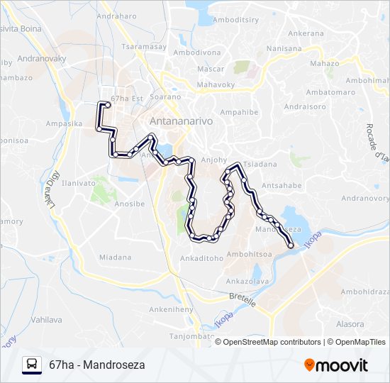 015 bus Line Map