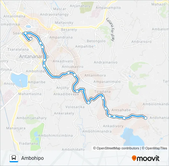 129 Bus Line Map