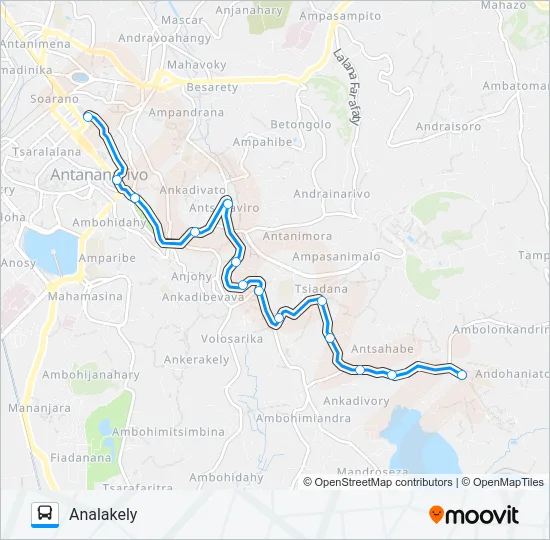 129 Bus Line Map