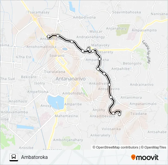 139 Bus Line Map