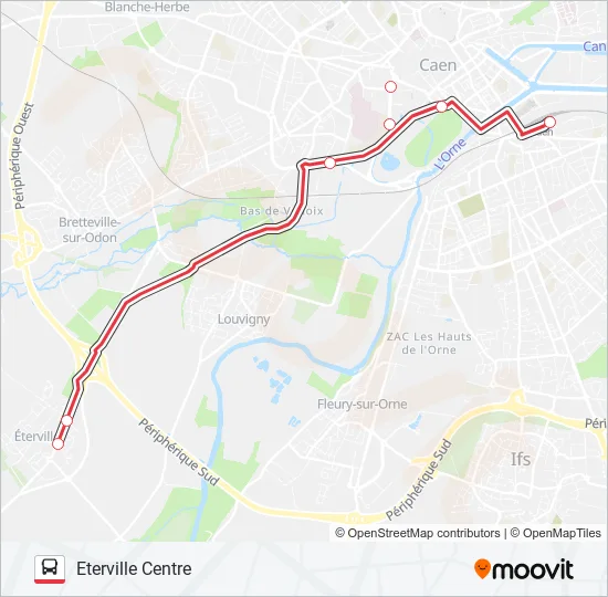 NOMAD 105  Line Map