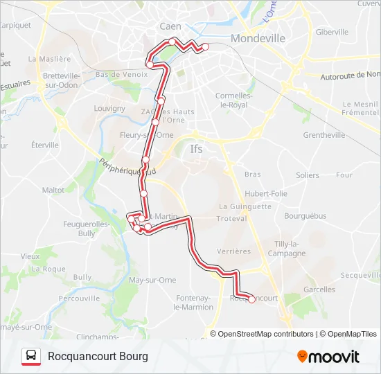 NOMAD 107  Line Map