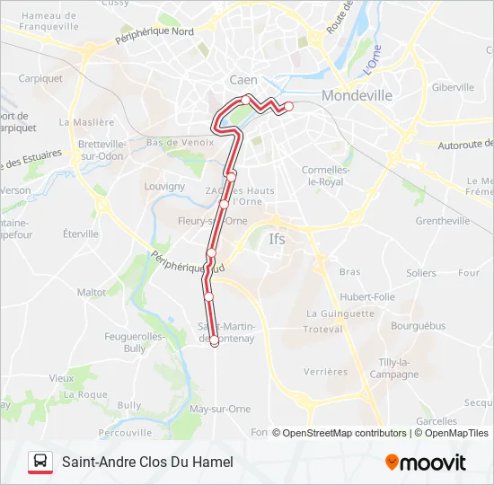 NOMAD 107  Line Map