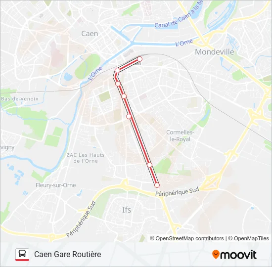 NOMAD 118  Line Map