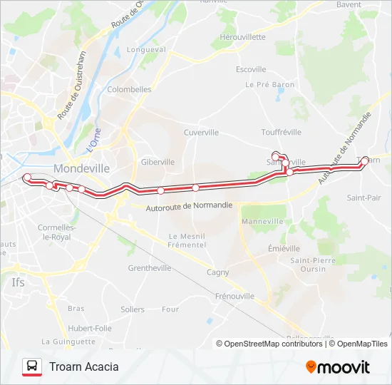 NOMAD 119  Line Map