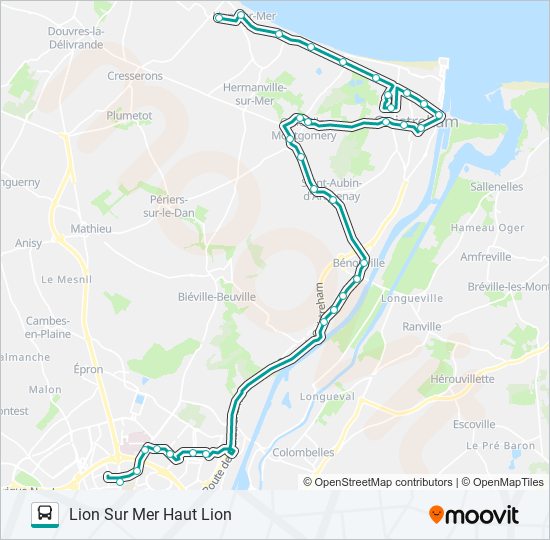 12 bus Line Map