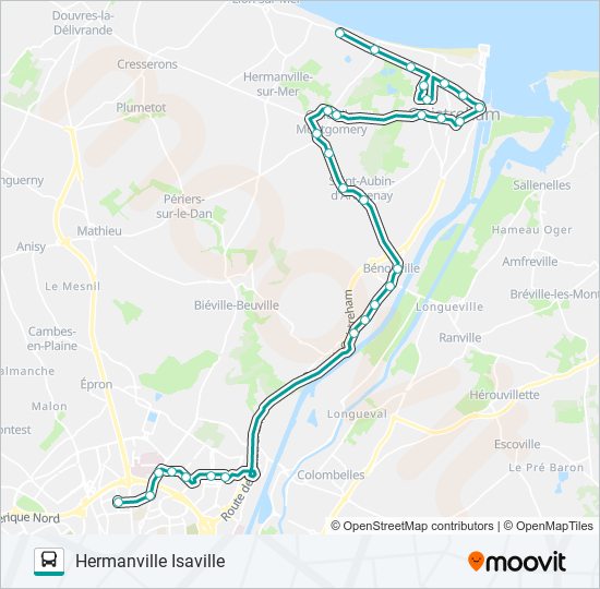 12 bus Line Map