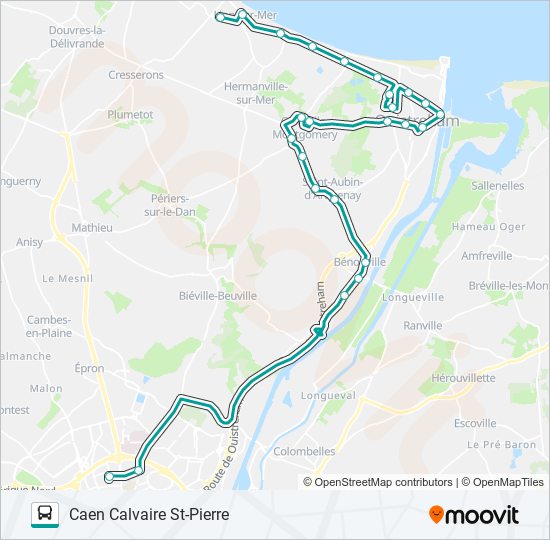 12 bus Line Map