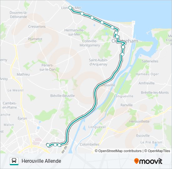 12 bus Line Map