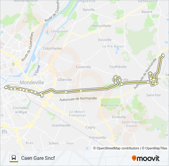 31 bus Line Map