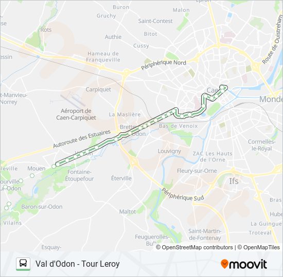 32 bus Line Map