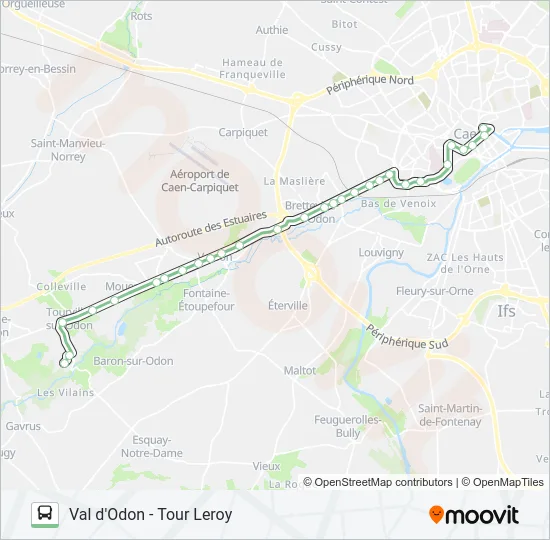 32 Bus Line Map