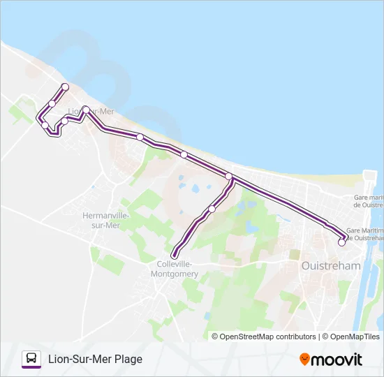 101 Bus Line Map
