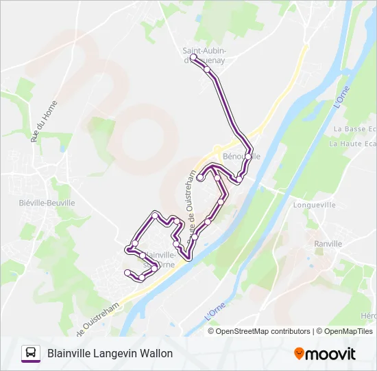 123 Bus Line Map