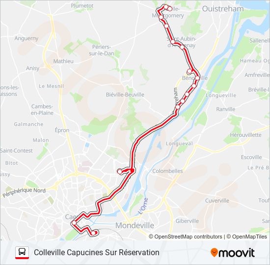 RESAGO 2 bus Line Map